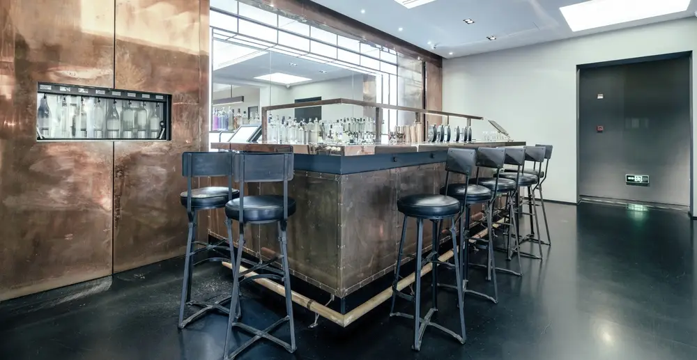 Mobilier industriel restaurant